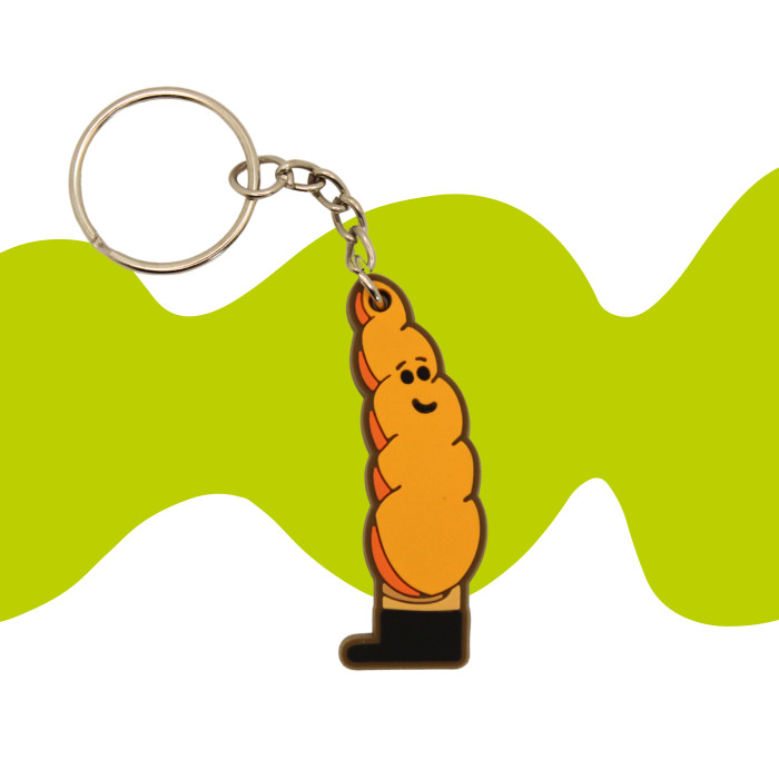 Happy Pancreas Keyring