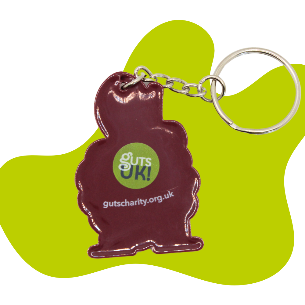 Happy Gut Keyring